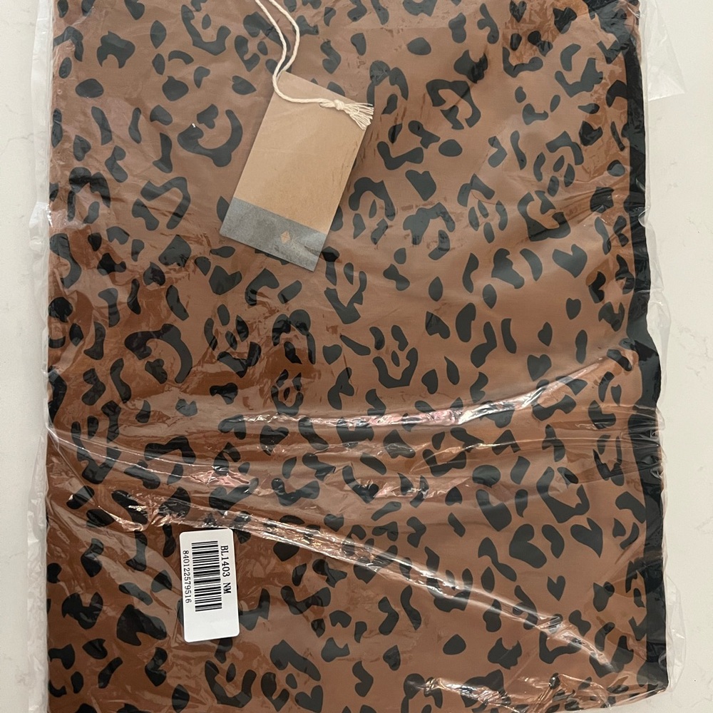 Kyte baby blanket big leopard